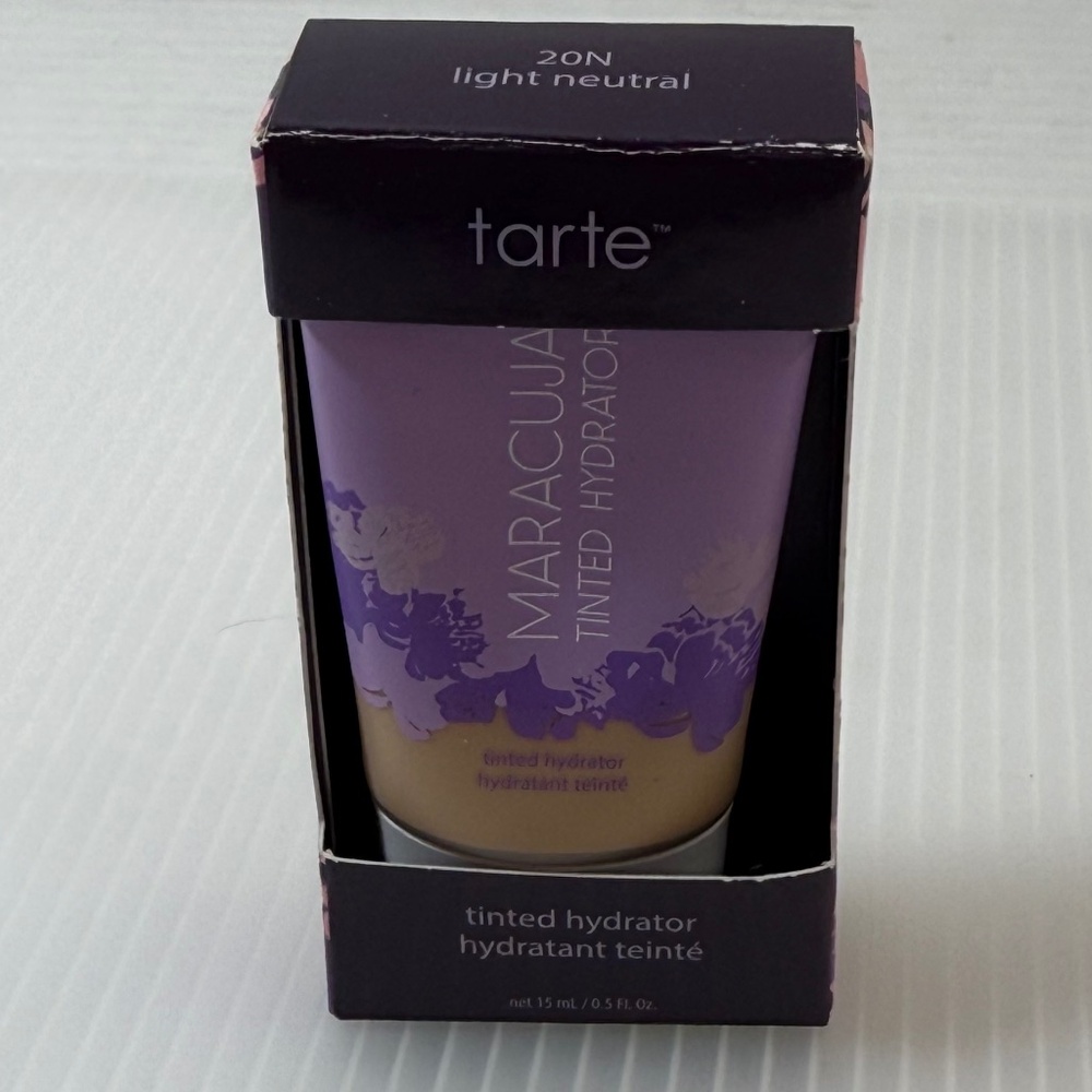 Tarte Maracuja Tinted Hydrator  0.5 fl. oz. Travel Size 20N Light Neutral NEW